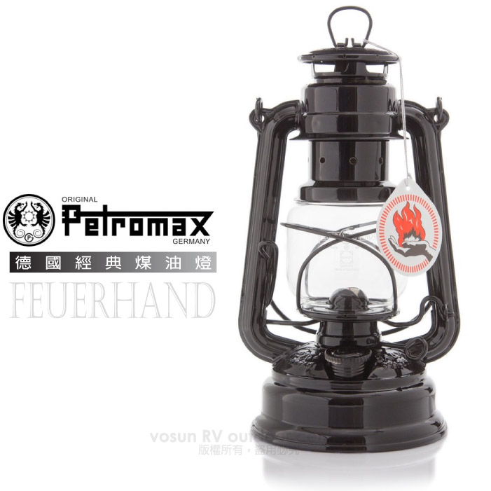 【德国 Petromax】经典 Feuerhand 火手 Baby Special 古典煤油灯具/276 喷射黑✿30E010